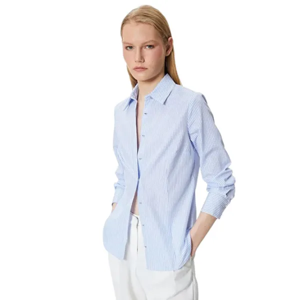 Cămașă pentru femei Koton 4SAK60261UW M/ Blue Stripe photo 3
