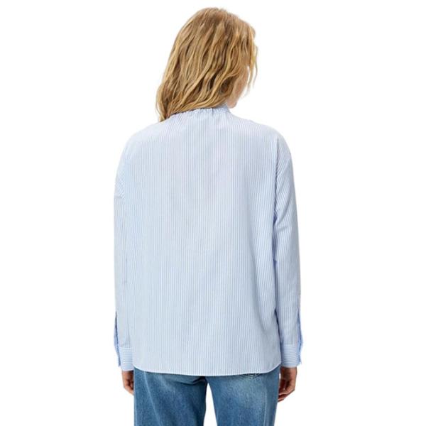 Cămașă pentru femei Koton 4SAK60297PW XL/ Blue Stripe photo 2 Cămașă pentru femei Koton 4SAK60297PW XL/ Blue Stripe photo 2