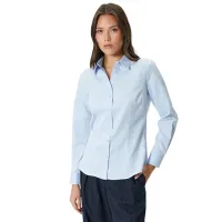 Рубашка для женщин Koton 4SAK60260UW XS/ Blue