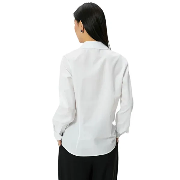 Рубашка для женщин Koton 4SAK60260UW XL/ White photo 2