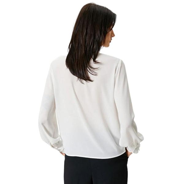Cămașă pentru femei Koton 4SAK60374UW XS/ White photo 2 Cămașă pentru femei Koton 4SAK60374UW XS/ White photo 2
