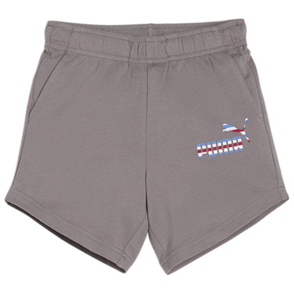 Pantaloni scurți pentru băieți Puma Ess+ Summer Camp Shorts Tr 104/ Gray photo 1 Pantaloni scurți pentru băieți Puma Ess+ Summer Camp Shorts Tr 104/ Gray photo 1