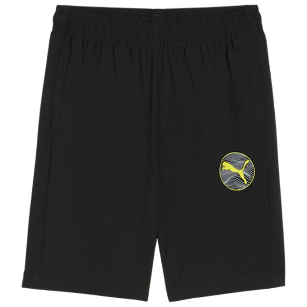 Pantaloni scurți pentru băieți Puma Active Sports Woven Shorts B 128/ Black photo 1 Pantaloni scurți pentru băieți Puma Active Sports Woven Shorts B 128/ Black photo 1