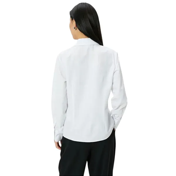 Cămașă pentru femei Koton 4SAK60262UW S/ White photo 2