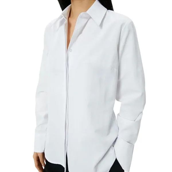 Cămașă pentru femei Koton 4SAK60262UW S/ White photo 5