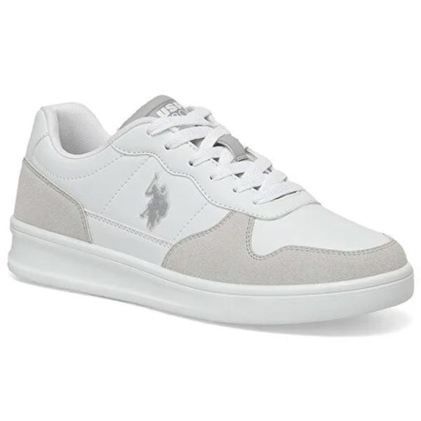 Adidași pentru femei U.S. Polo Assn. CHARLIZE 4FX Demisezon/ White photo 1