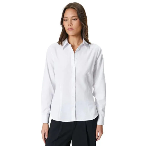 Cămașă pentru femei Koton 4SAK60371UW XL/ White photo 1