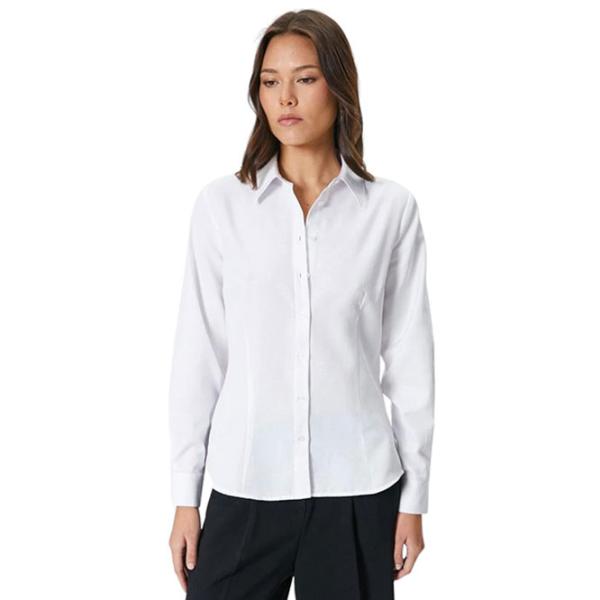 Cămașă pentru femei Koton 4SAK60371UW XL/ White photo 1