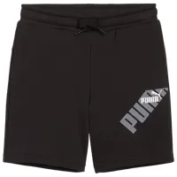 Pantaloni scurți pentru băieți Puma Power Graphic Shorts Tr B 140/ Black