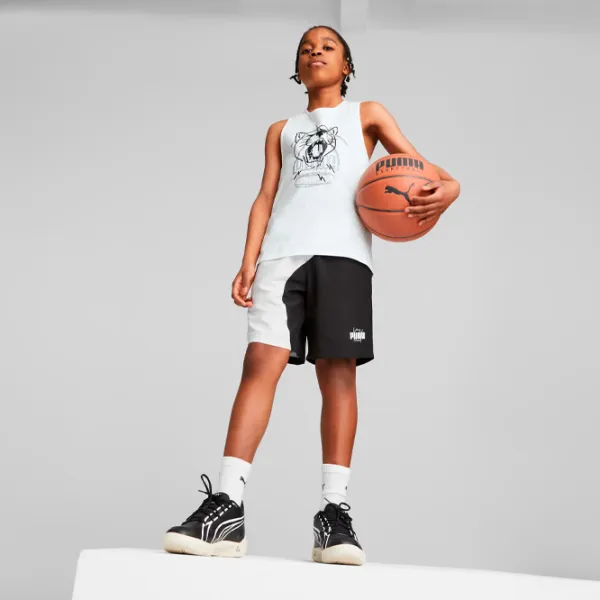 Шорты для мальчиков Puma Basketball Clyde Shorts B 152/ Черный photo 5 Шорты для мальчиков Puma Basketball Clyde Shorts B 152/ Черный photo 5