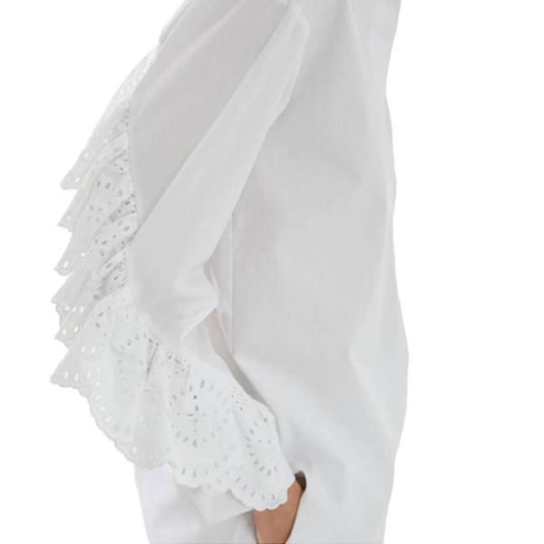 Рубашка для женщин Koton 4SAK60207UW L/ White photo 5 Рубашка для женщин Koton 4SAK60207UW L/ White photo 5