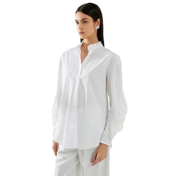 Cămașă pentru femei Koton 4SAK60207UW 4XL/ White photo 1
