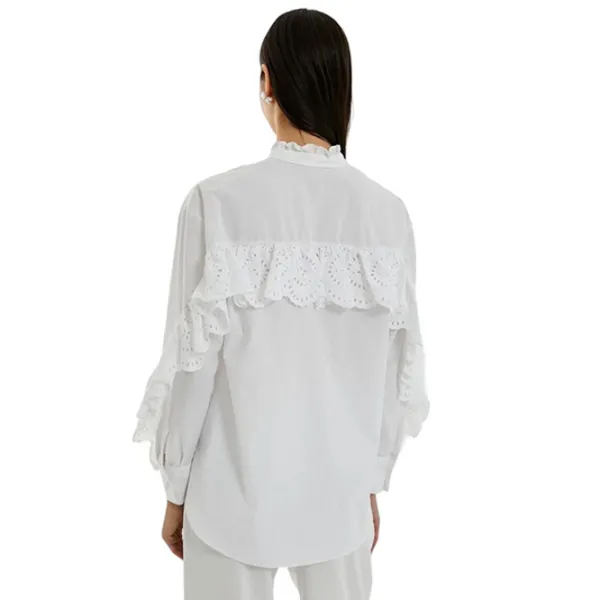 Cămașă pentru femei Koton 4SAK60207UW 4XL/ White photo 2