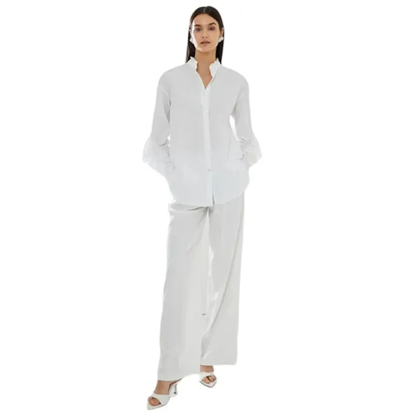Cămașă pentru femei Koton 4SAK60207UW 4XL/ White photo 4