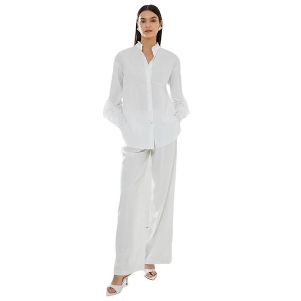 Cămașă pentru femei Koton 4SAK60207UW 4XL/ White photo 4