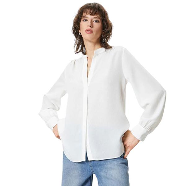 Cămașă pentru femei Koton 4SAK60023PW M/ White photo 3