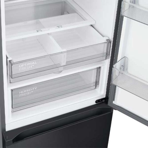 Frigider Samsung RB38C7B4EB1/UA cu congelator jos 385 l / 203 cm / Black photo 7