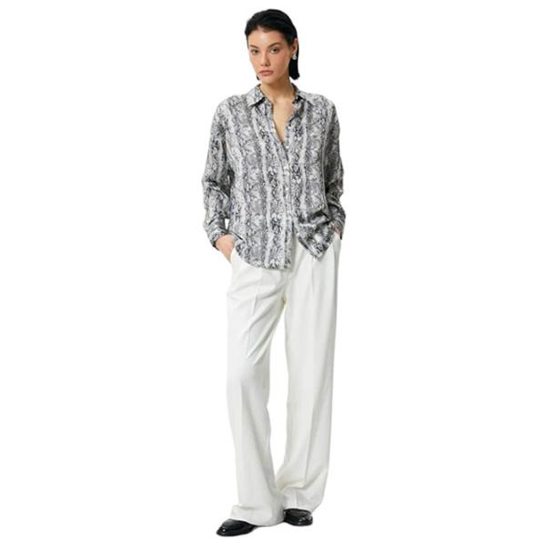 Cămașă pentru femei Koton 4SAK60243UW M/ Black Pattern photo 4 Cămașă pentru femei Koton 4SAK60243UW M/ Black Pattern photo 4