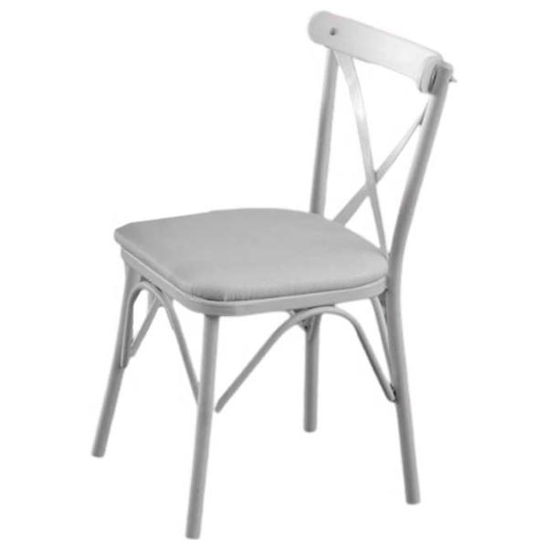 Scaun de bucătărie Necoline Ekol Lemn/ White White photo 1