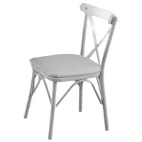 Scaun de bucătărie Necoline Ekol Lemn/ White White