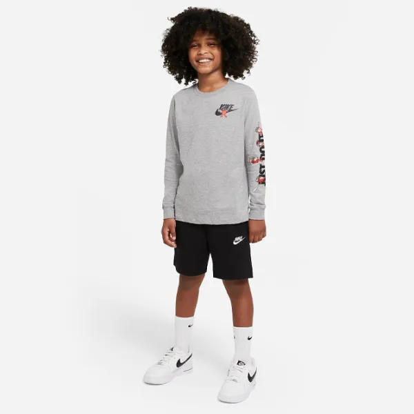 Шорты для мальчиков Nike B Nsw Jersey Short Черный photo 5