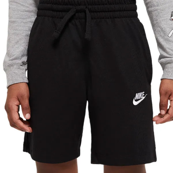Шорты для мальчиков Nike B Nsw Jersey Short Черный photo 2 Шорты для мальчиков Nike B Nsw Jersey Short Черный photo 2