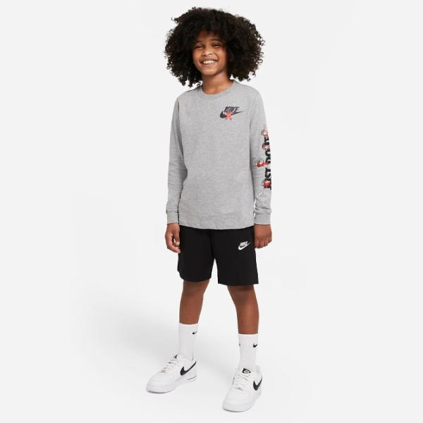 Шорты для мальчиков Nike B Nsw Jersey Short Черный photo 6 Шорты для мальчиков Nike B Nsw Jersey Short Черный photo 6