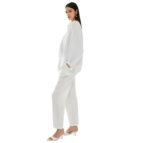 Cămașă pentru femei Koton 4SAK60273UW 3XL/ White photo 4