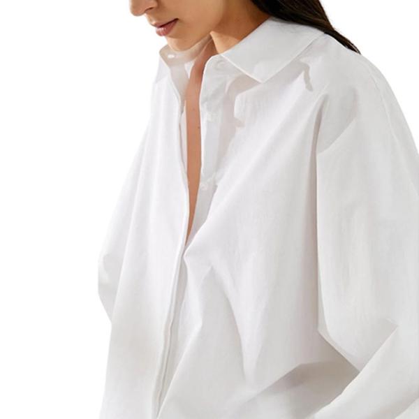 Cămașă pentru femei Koton 4SAK60273UW 3XL/ White photo 5