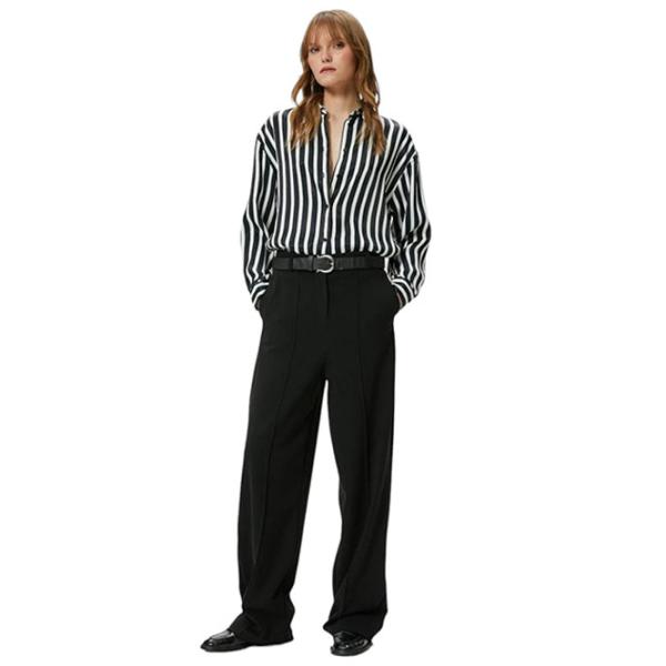 Cămașă pentru femei Koton 4SAK60008UW XXL/ Black photo 4