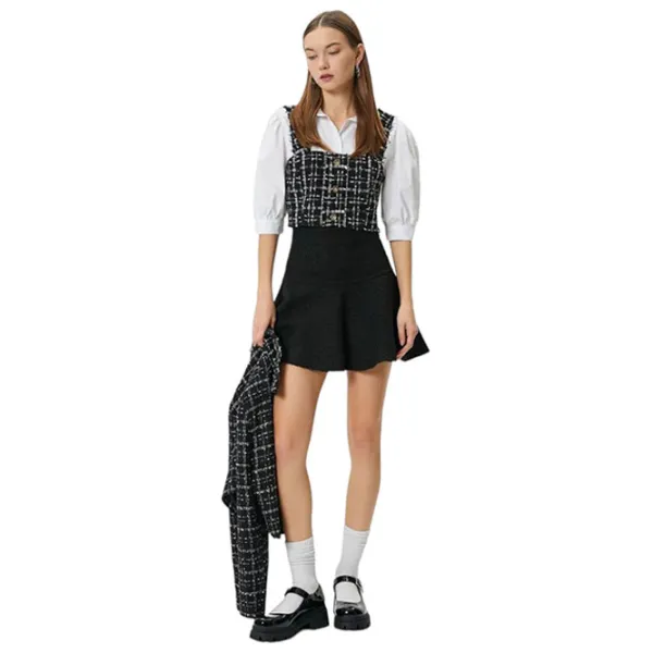 Cămașă pentru femei Koton 4SAL60097IW S/ Black photo 4