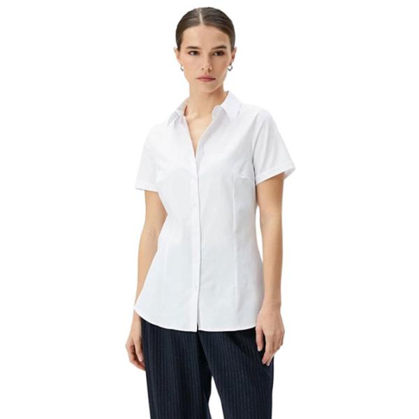 Cămașă pentru femei Koton 4SAK60010UW XS/ White photo 1