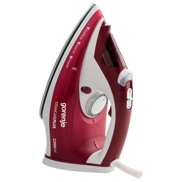 Fier de călcat Gorenje SICH2200RBC Clasic / 2200 W / Red photo 2 Fier de călcat Gorenje SICH2200RBC Clasic / 2200 W / Red photo 2