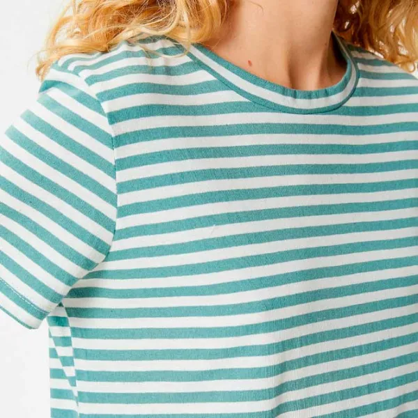 Tricou pentru femei Koton 4SAL10066IK 35% vâscoză/ Green photo 5