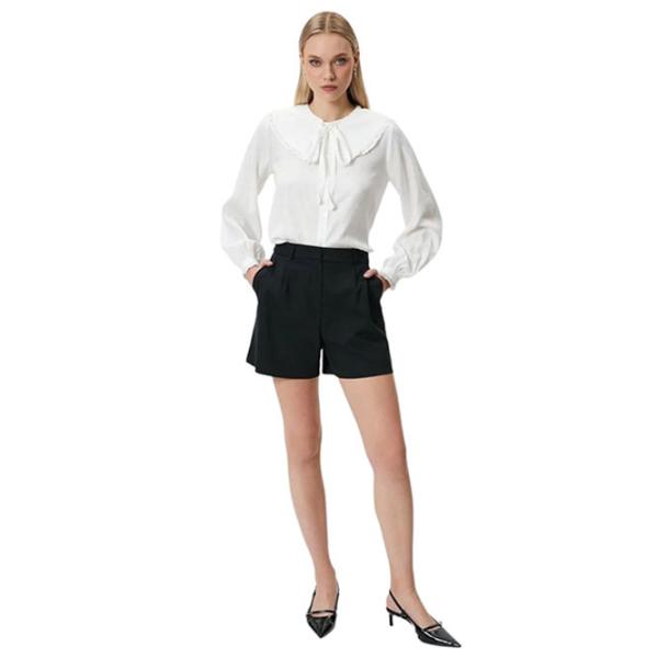 Cămașă pentru femei Koton 4SAK60046UW XXL/ White photo 4 Cămașă pentru femei Koton 4SAK60046UW XXL/ White photo 4