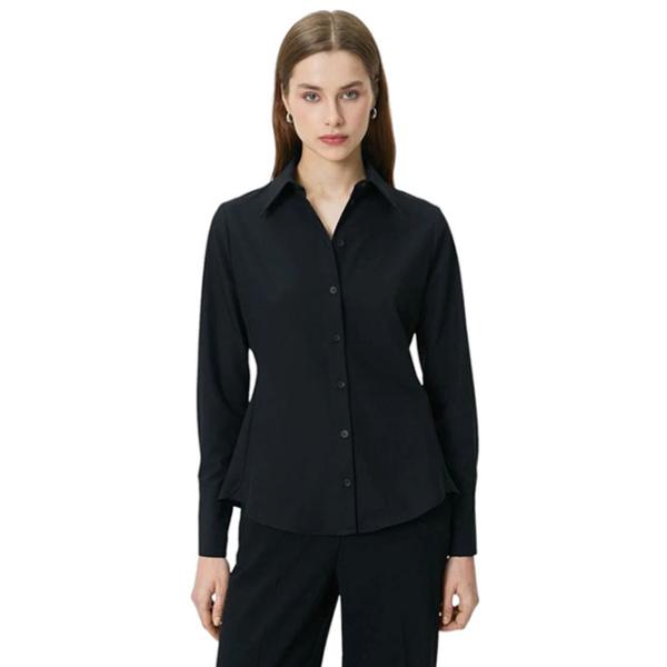 Cămașă pentru femei Koton 4SAK60231UW XXL/ Black photo 1