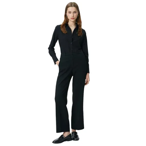 Cămașă pentru femei Koton 4SAK60231UW XXL/ Black photo 4