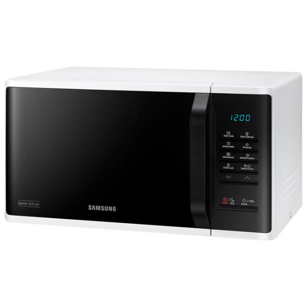 Микроволновая печь Samsung MS23K3513AW/ BA Отдельно стоящий/ 800 Вт/ Белый photo 2