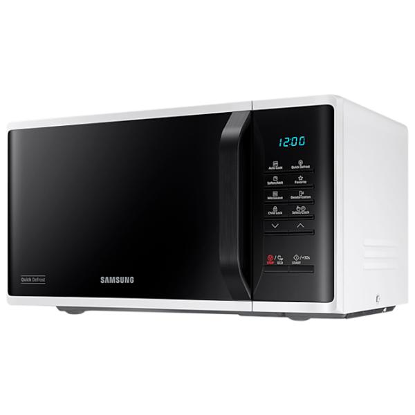 Микроволновая печь Samsung MS23K3513AW/ BA Отдельно стоящий/ 800 Вт/ Белый photo 3