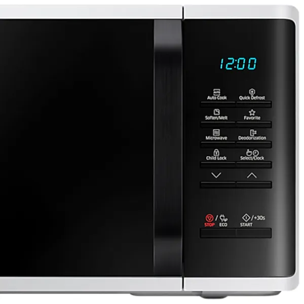 Микроволновая печь Samsung MS23K3513AW/ BA Отдельно стоящий/ 800 Вт/ Белый photo 9