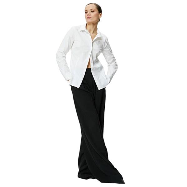 Cămașă pentru femei Koton 4SAK60263UW XXL/ White photo 4 Cămașă pentru femei Koton 4SAK60263UW XXL/ White photo 4