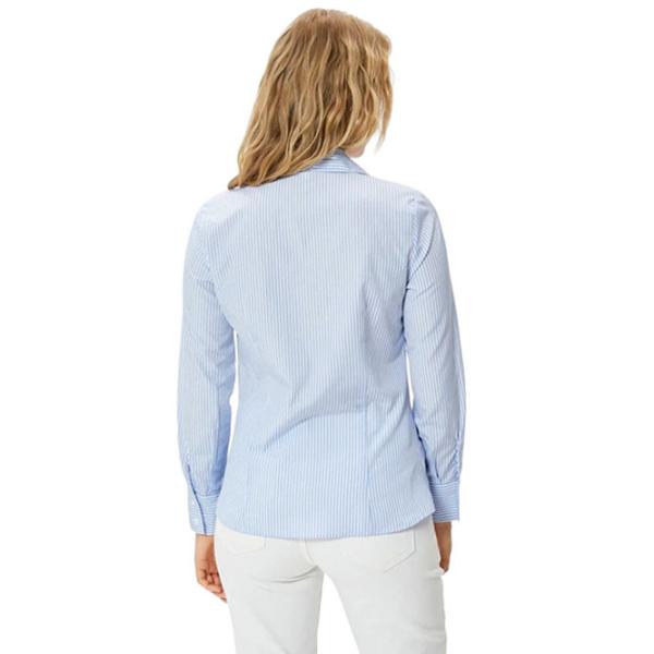 Cămașă pentru femei Koton 4SAK60259UW XXL/ Blue Stripe photo 2 Cămașă pentru femei Koton 4SAK60259UW XXL/ Blue Stripe photo 2