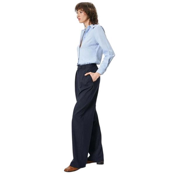 Cămașă pentru femei Koton 4SAK60258UW XXL/ Light Indigo photo 4