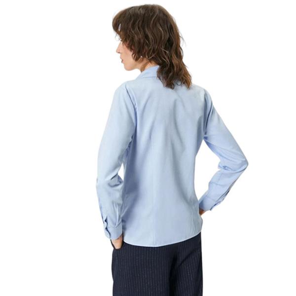 Cămașă pentru femei Koton 4SAK60258UW XL/ Light Indigo photo 2