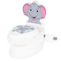 Горшок Pilsan Слоник (07566) Для детей/ 18+ месяцев/ Белый