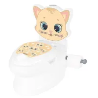 Горшок Pilsan Pisicuță (07563) Для детей/ 18+ месяцев/ Белый