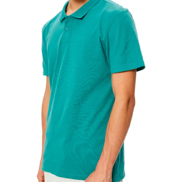 Tricou polo pentru bărbați Koton BCS Green photo 4