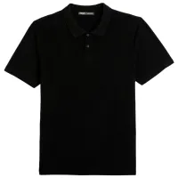Tricou polo pentru bărbați Koton BCS Black