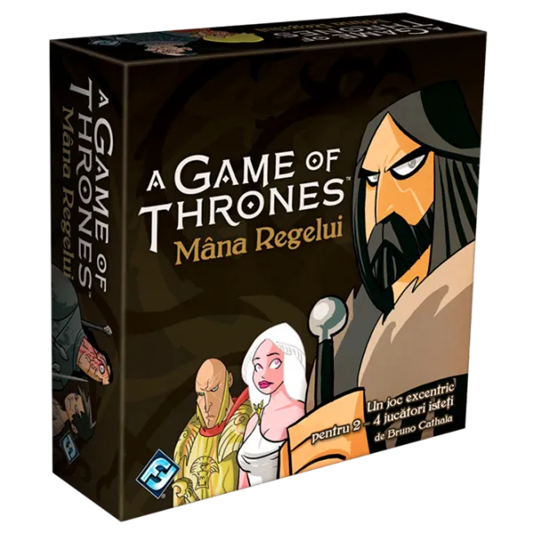 Joc de masă Cutia A Game Of Thrones: Mana Regelui 14+/ Strategie photo 1