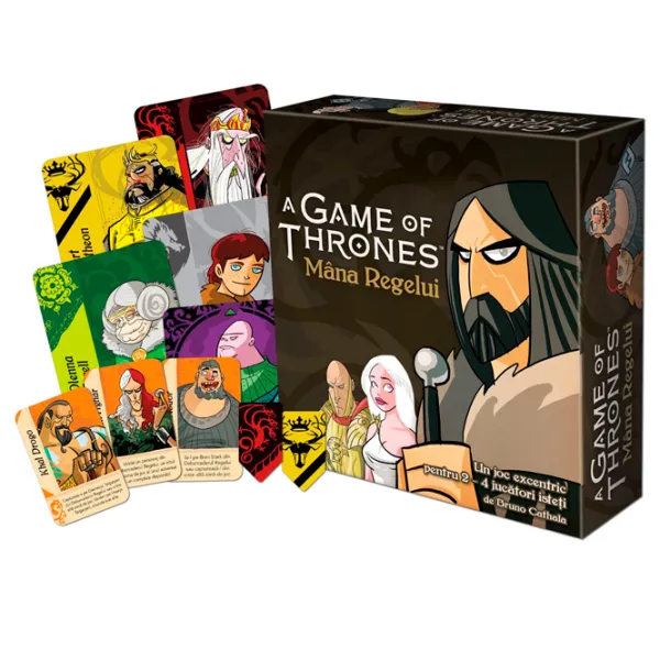 Joc de masă Cutia A Game Of Thrones: Mana Regelui 14+/ Strategie photo 2